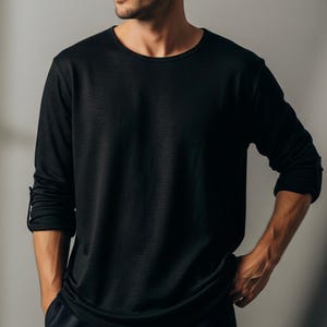 Men’s Linen Cotton T-Shirt, Handmade Natural Summer Top, Style-T Shirt Summer Pure Linen Shirt ,Breathable Casual Wear,