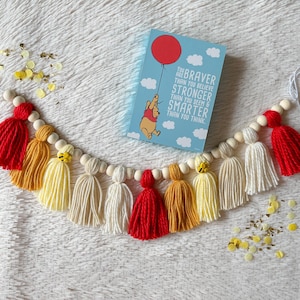 Winnie the Pooh Inspired Garland/100 Acre Wood/Nursery Decor/Room Decor/Birthday Party/Winnie the Pooh Inspired