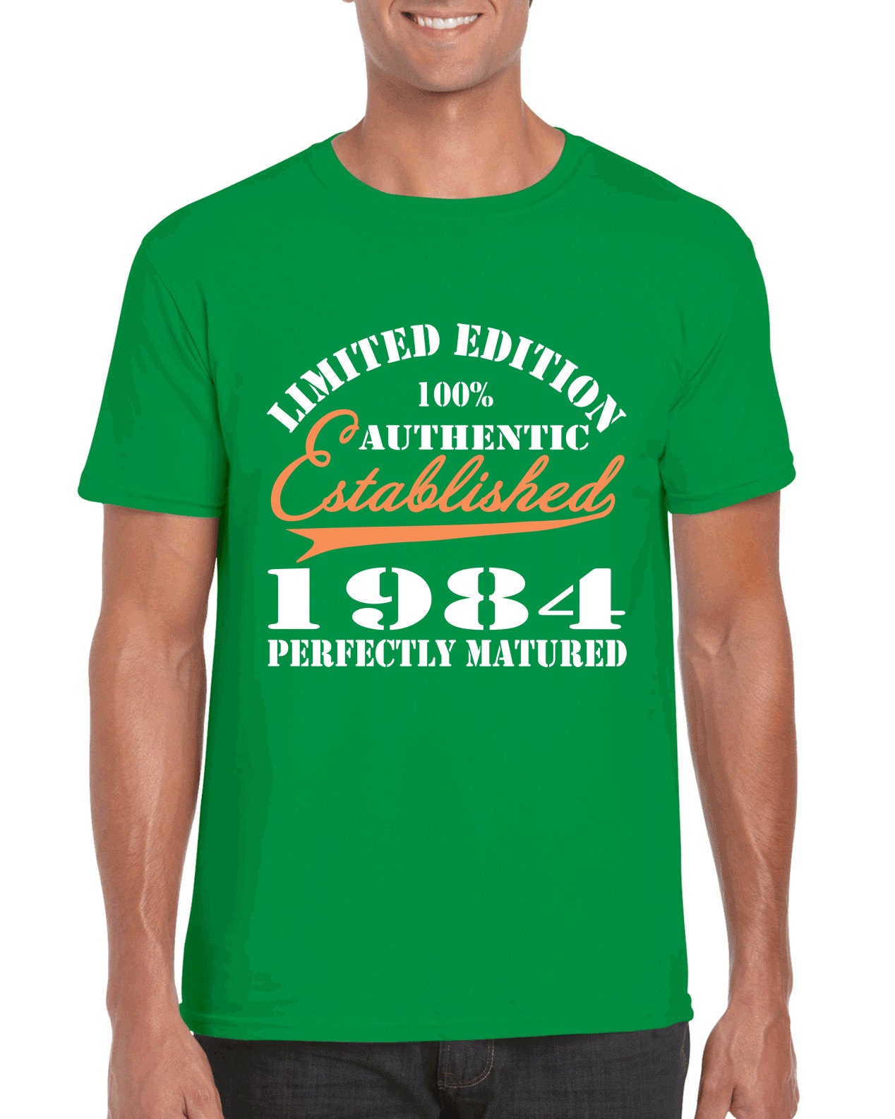 37th Birthday T Shirt Gift for him and her Established in | Etsy