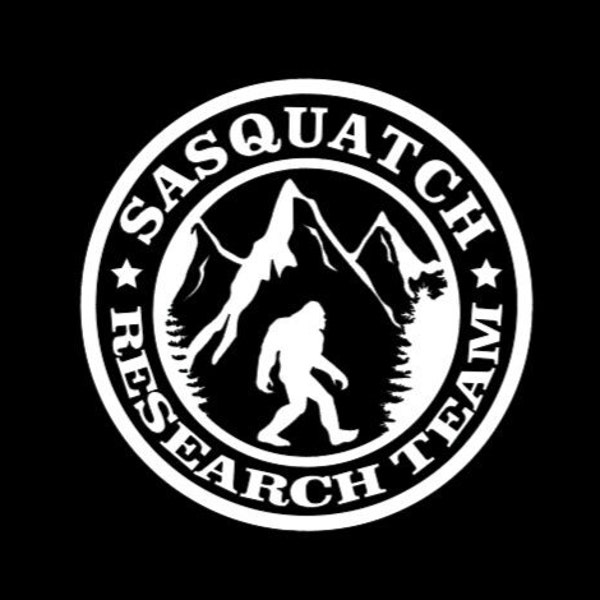 Bigfoot Sasquatch Research Team Vinyl Decal *High Quality Oracal 651 Vinyl *Many Sizes/Colors Avail * For Any Smooth Dry Surface