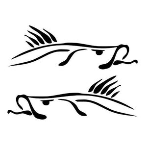 Snook Fishing Snook Fish Vinyl Decal *Single & Sets Avail. *High Quality Oracal 651 Vinyl Decal *Many Sizes/Colors  *For Any Smooth Surface