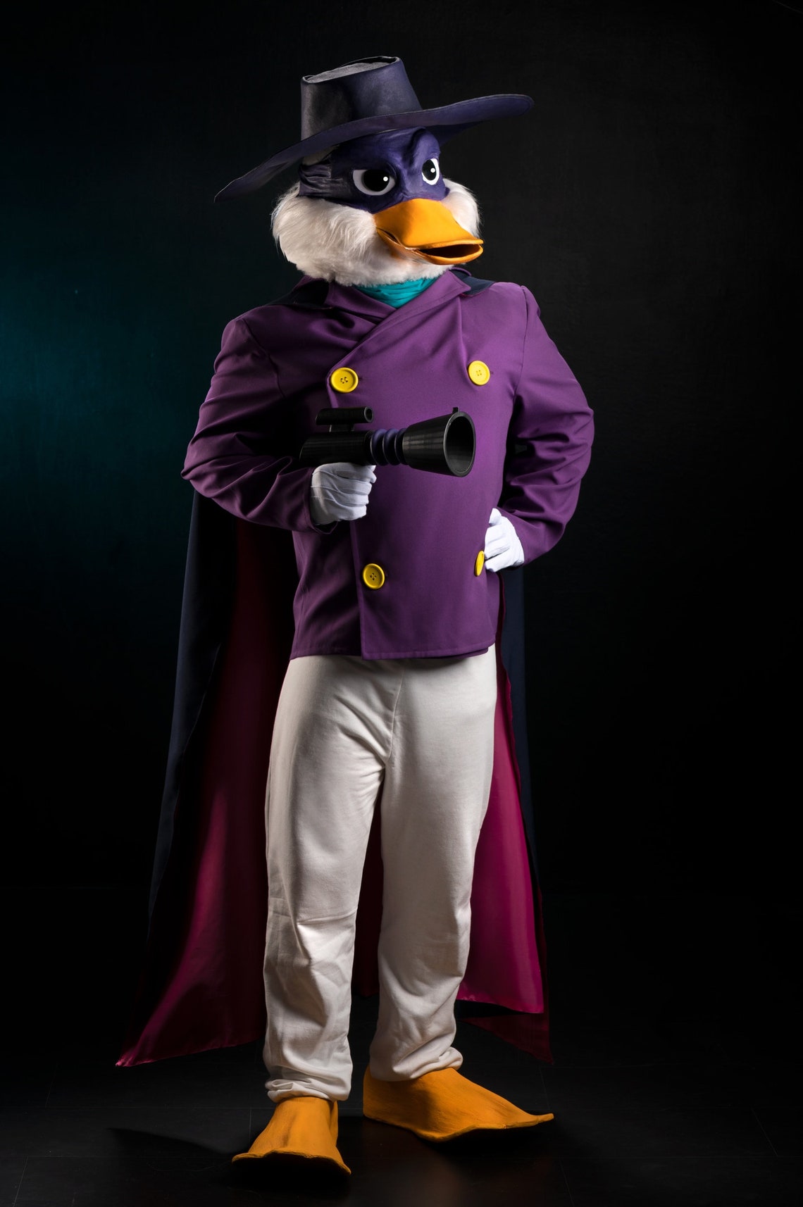 Darkwing Duck Cosplay Costume Custom Made 2 step payment plan Etsy