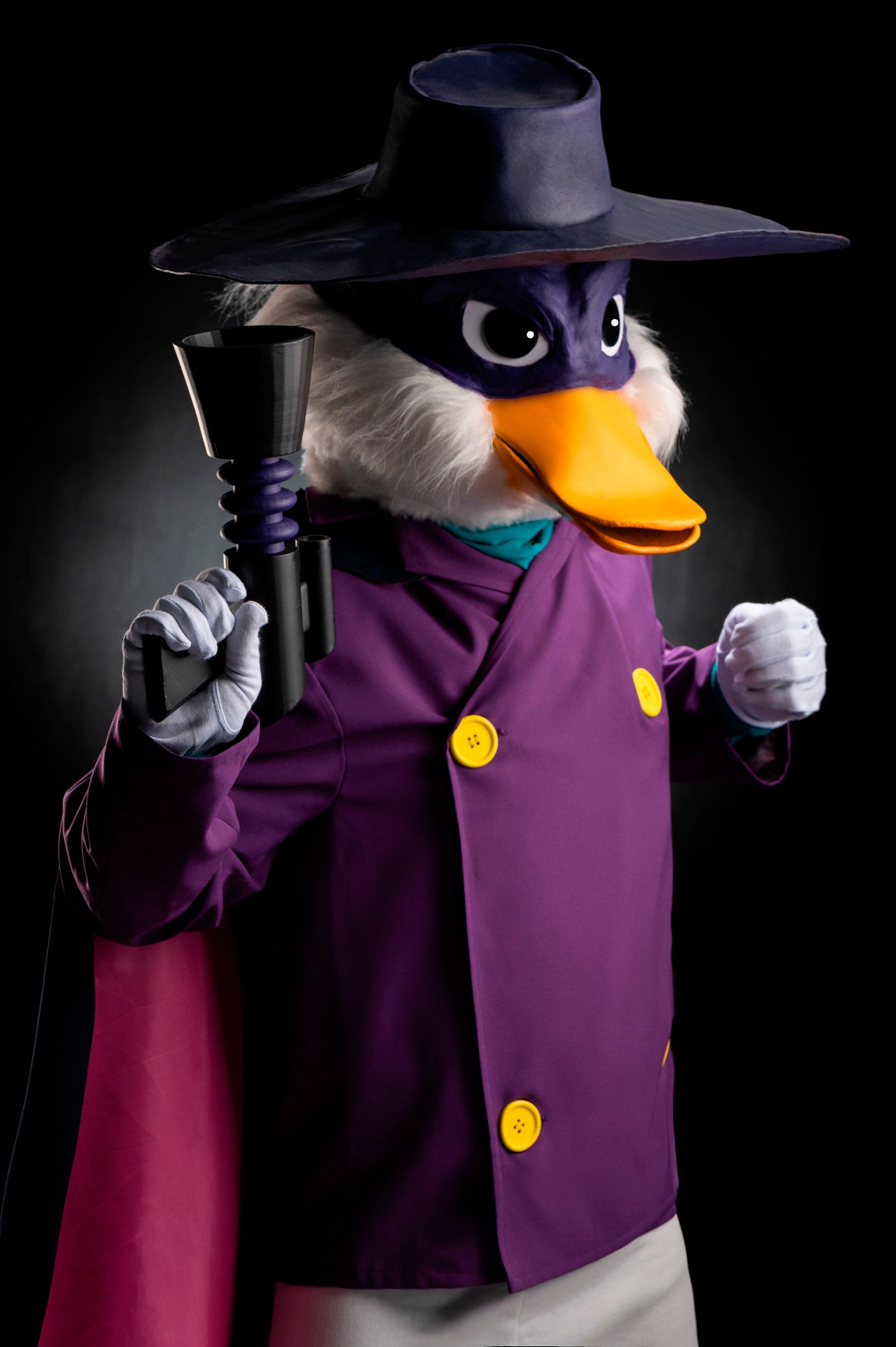 Darkwing Duck Cosplay Costume Custom Made 2 step payment plan Etsy