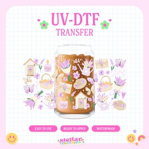 UV #119 | UVDTF Cup Wrap | 16oz Cup Wrap | Ready To Apply | Printed In House | High Quality | Easy To Apply |  Cup Transfer | UVDTF
