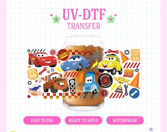 UVDTF Cup Wrap | UV #216 | 16oz Cup Wrap | Ready To Apply | Printed In House | High Quality | Easy To Apply |  Cup Transfer | UVDTF