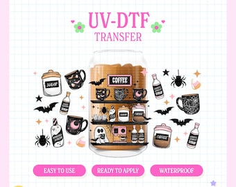UV #214 | UVDTF Cup Wrap | 16oz Cup Wrap | Ready To Apply | Printed In House | High Quality | Easy To Apply |  Cup Transfer | UVDTF