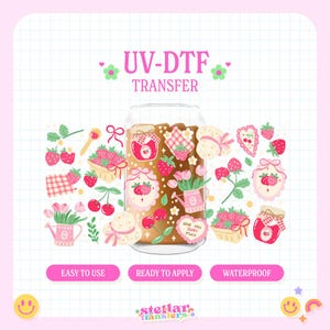 UV #135 | UVDTF Cup Wrap | 16oz Cup Wrap | Ready To Apply | Printed In House | High Quality | Easy To Apply |  Cup Transfer | UVDTF