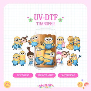 UV #153 | UVDTF Cup Wrap | 16oz Cup Wrap | Ready To Apply | Printed In House | High Quality | Easy To Apply |  Cup Transfer | UVDTF