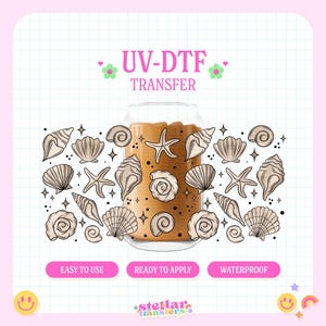 UV #136 | UVDTF Cup Wrap | 16oz Cup Wrap | Ready To Apply | Printed In House | High Quality | Easy To Apply |  Cup Transfer | UVDTF
