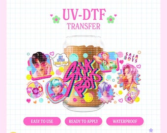 UVDTF Cup Wrap | UV #225 | 16oz Cup Wrap | Ready To Apply | Printed In House | High Quality | Easy To Apply |  Cup Transfer | UVDTF