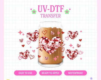 UVDTF Cup Wrap | UV #243 | 16oz Cup Wrap | Ready To Apply | Printed In House | High Quality | Easy To Apply |  Cup Transfer | UVDTF