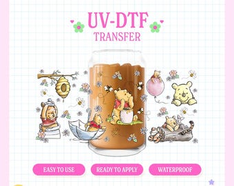 UVDTF Cup Wrap | UV #228 | 16oz Cup Wrap | Ready To Apply | Printed In House | High Quality | Easy To Apply |  Cup Transfer | UVDTF