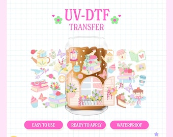 UVDTF Cup Wrap | UV #224 | 16oz Cup Wrap | Ready To Apply | Printed In House | High Quality | Easy To Apply |  Cup Transfer | UVDTF