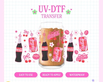UVDTF Cup Wrap | UV #229 | 16oz Cup Wrap | Ready To Apply | Printed In House | High Quality | Easy To Apply |  Cup Transfer | UVDTF