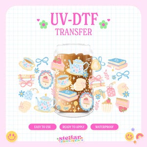 UV #118 | UVDTF Cup Wrap | 16oz Cup Wrap | Ready To Apply | Printed In House | High Quality | Easy To Apply |  Cup Transfer | UVDTF
