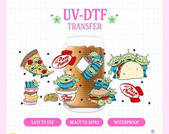 UV #215 | UVDTF Cup Wrap | 16oz Cup Wrap | Ready To Apply | Printed In House | High Quality | Easy To Apply |  Cup Transfer | UVDTF