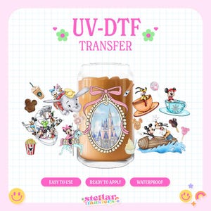 UV #120 | UVDTF Cup Wrap | 16oz Cup Wrap | Ready To Apply | Printed In House | High Quality | Easy To Apply |  Cup Transfer | UVDTF