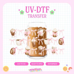 UV #113 | UVDTF Cup Wrap | 16oz Cup Wrap | Ready To Apply | Printed In House | High Quality | Easy To Apply |  Cup Transfer | UVDTF