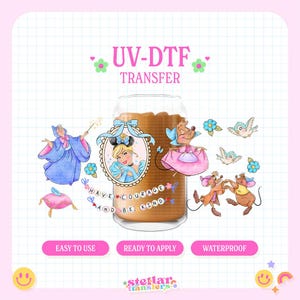 UV #125 | UVDTF Cup Wrap | 16oz Cup Wrap | Ready To Apply | Printed In House | High Quality | Easy To Apply |  Cup Transfer | UVDTF