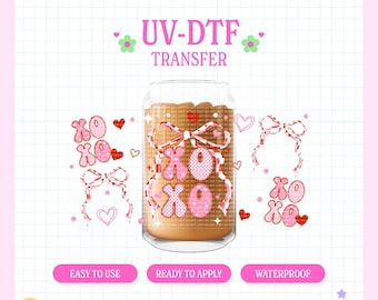 UVDTF Cup Wrap | UV #244 | 16oz Cup Wrap | Ready To Apply | Printed In House | High Quality | Easy To Apply |  Cup Transfer | UVDTF