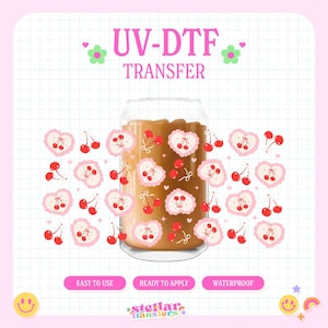 UV #111 | UVDTF Cup Wrap | 16oz Cup Wrap | Ready To Apply | Printed In House | High Quality | Easy To Apply |  Cup Transfer | UVDTF