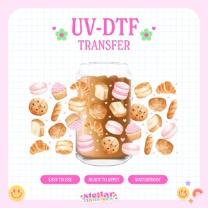 UV #110 | UVDTF Cup Wrap | 16oz Cup Wrap | Ready To Apply | Printed In House | High Quality | Easy To Apply |  Cup Transfer | UVDTF