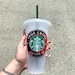 Coffee and True Crime Starbucks cup, True Crime Gifts, True Crime and Coffee, Crime Junkie Gift, True Crime Fan 