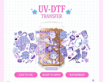 UVDTF Cup Wrap | UV #218 | 16oz Cup Wrap | Ready To Apply | Printed In House | High Quality | Easy To Apply |  Cup Transfer | UVDTF