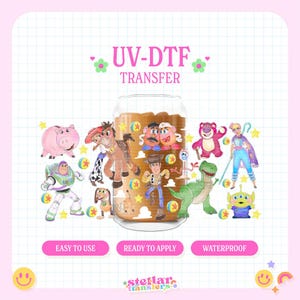 UV #123 | UVDTF Cup Wrap | 16oz Cup Wrap | Ready To Apply | Printed In House | High Quality | Easy To Apply |  Cup Transfer | UVDTF