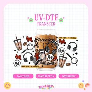 UV #213 | UVDTF Cup Wrap | 16oz Cup Wrap | Ready To Apply | Printed In House | High Quality | Easy To Apply |  Cup Transfer | UVDTF