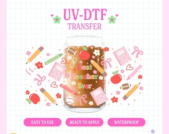 UV #212 | UVDTF Cup Wrap | 16oz Cup Wrap | Ready To Apply | Printed In House | High Quality | Easy To Apply |  Cup Transfer | UVDTF