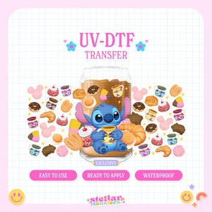 UV #200 | UVDTF Cup Wrap | 16oz Cup Wrap | Ready To Apply | Printed In House | High Quality | Easy To Apply |  Cup Transfer | UVDTF