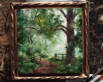 Ingelijst origineel kunstwerk The Tender Calm of Spring