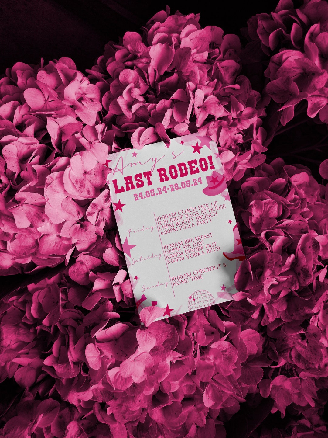 last-rodeo-hen-party-itinerary-cards-cowboy-themed-hen-do-invitations