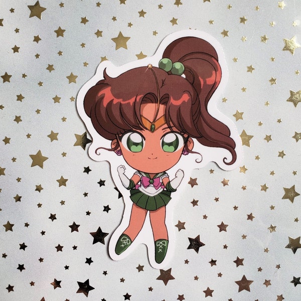 Sailor Moon Jupiter vinyl 2.5" sticker