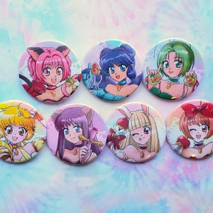 Tokyo Mew Mew 5,5 cm Knöpfe