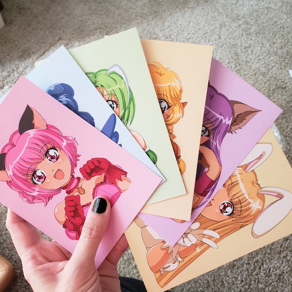 Tokyo Mew Mew 4 x 6 inch prints