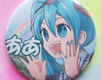 PO PI PO Hatsune Miku button 2.25"