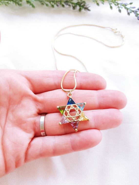 Star of shop david gemstone