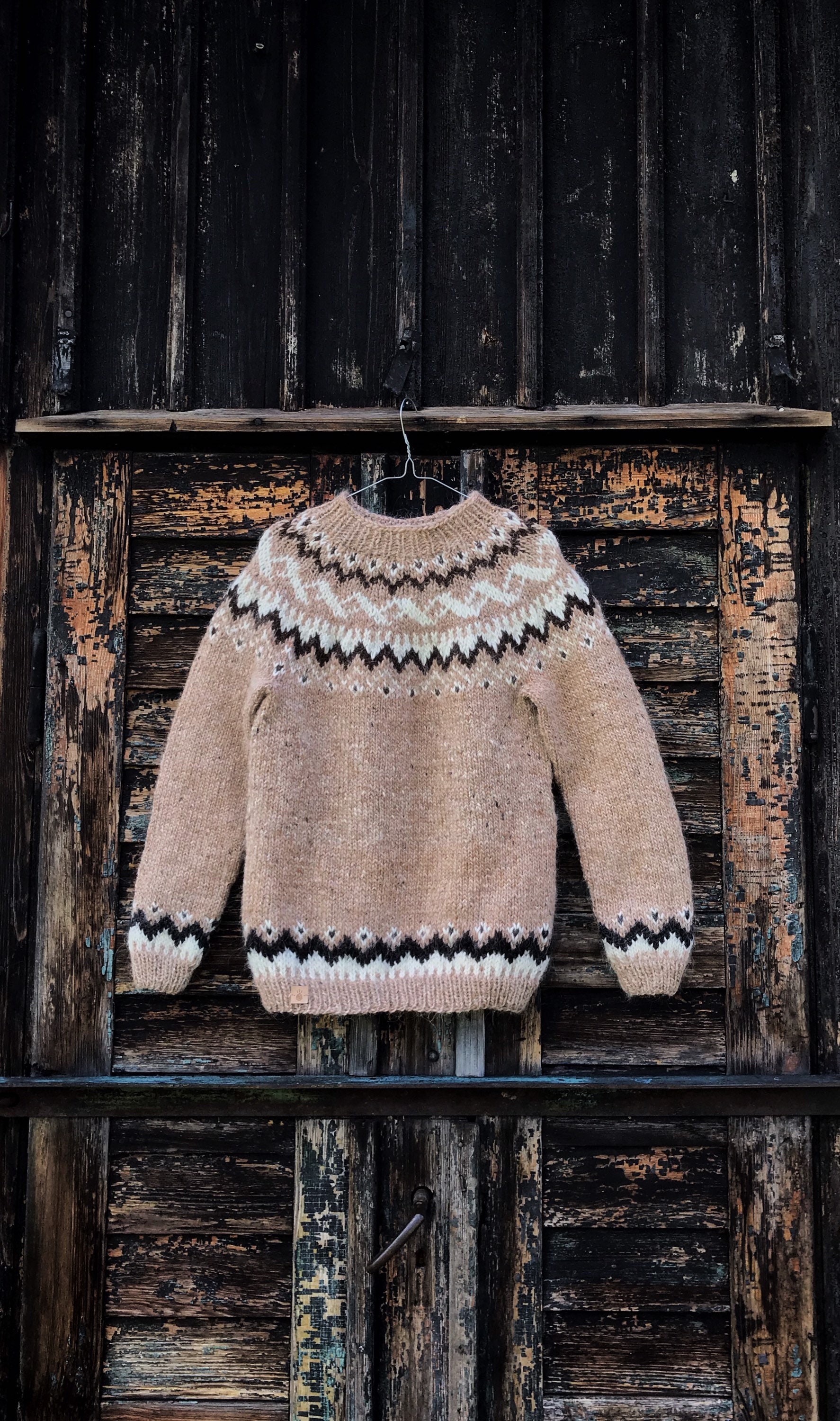 Authentic Icelandic LOPAPEYSA Icelands famous wool sweater Etsy