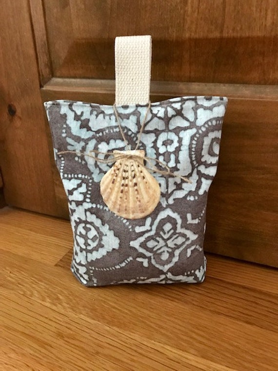 Coastal Decor Designer Fabrics Scented Door Stop Great For Etsy