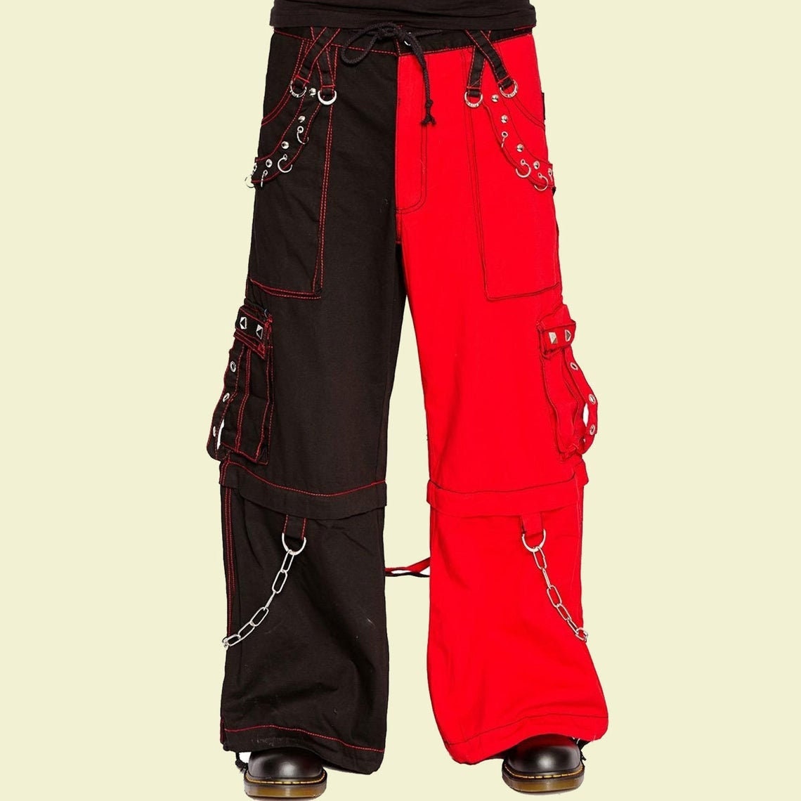 Men Bondage Trouser Punk Rock 