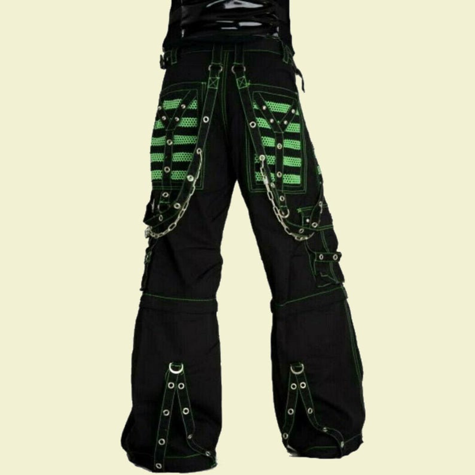 Tripp Bondage Straps Men Pant Alternative Punk Rebel Rock EMO Etsy UK