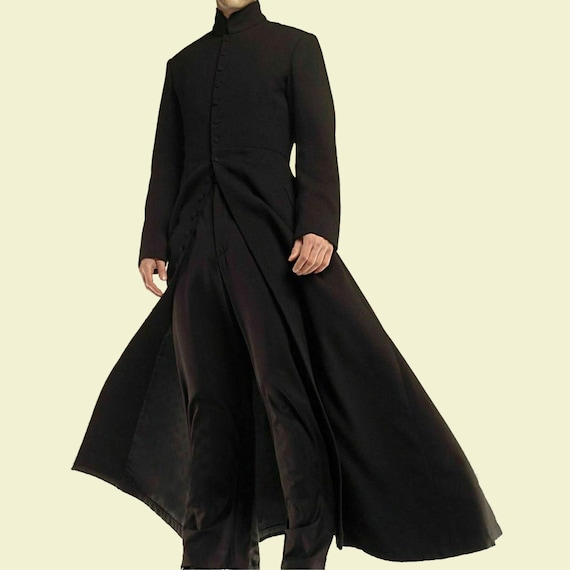 long black jacket costume