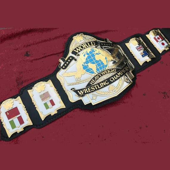 WWF Andre Giant Championship Belt Adult size & Metal Plates Etsy