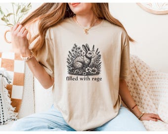 T-shirt rempli de rage