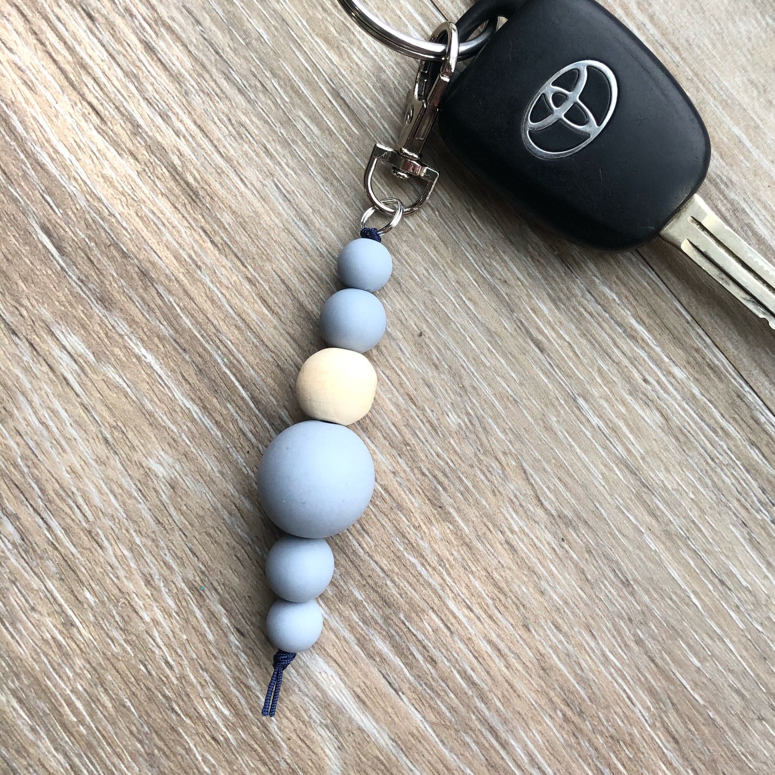 Minimalist Keychain Beaded Keychain college student gift Etsy