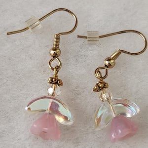 Hand Made Angel Dangle /Drop Earrings/Easter/Holy Communion/Mothers Day