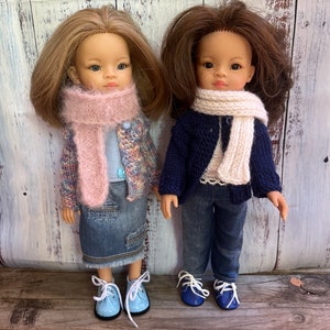Paola Reina Doll Clothes Set: 13-inch Doll Outfit, Knitted Pullover