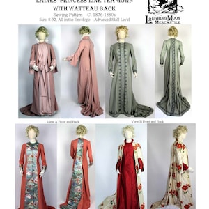 Modern top tea gown